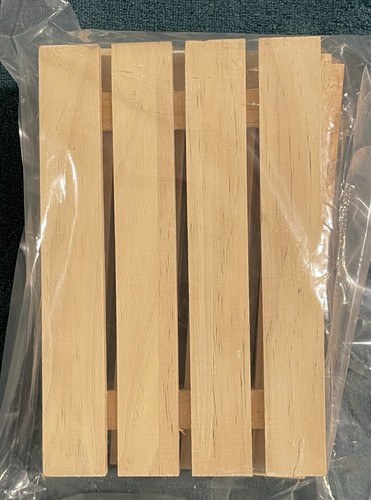 Pack unfinished wood picket - wood,