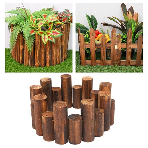 Wooden garden fence - garden,