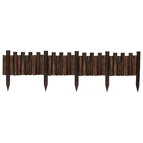 Garden wooden staggered - garden, short