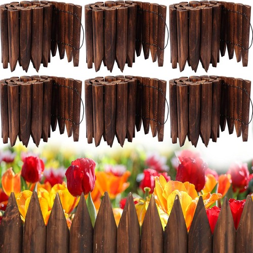 Pack wooden garden edging - garden,