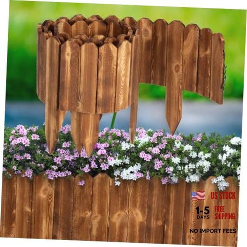 Wood garden fence - wood,