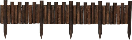 Garden wooden staggered short - wooden,