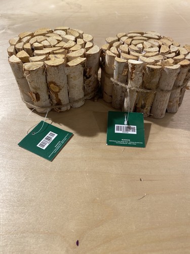 Wooden edging roll - wooden,
