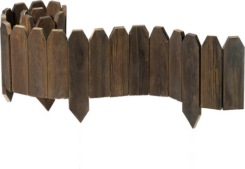 Wood garden edging - wood, wooden
